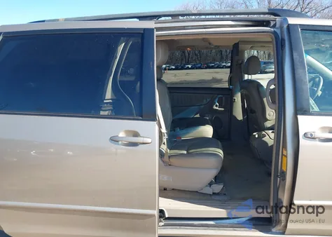 2005 Toyota Sienna Xle из США, поврежденный, VIN 5TDZA22C45S385249